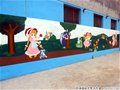 广州幼儿园墙绘彩绘手绘制作