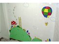 广州幼儿园墙绘壁画幼儿园墙绘报价幼儿园听涛主题墙绘