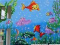 广州幼儿园墙绘海底世界幼儿园墙绘对孩子的启发性